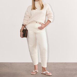 NWOT The Utility Barrel Pant in Bone Size 4